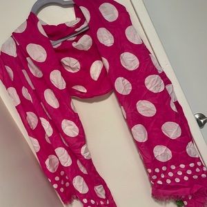 Kate Spade Pink Scarf